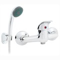 Hydroland Jowisz bateria natryskowa ścienna chrom.