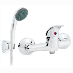 Hydroland Jowisz bateria natryskowa ścienna chrom.