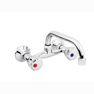 Hydroland Standart bateria umywalkowa ścienna chrom
