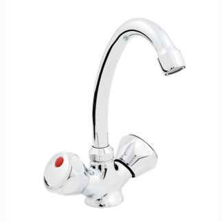 Hydroland Standart bateria umywalkowa stojąca chrom
