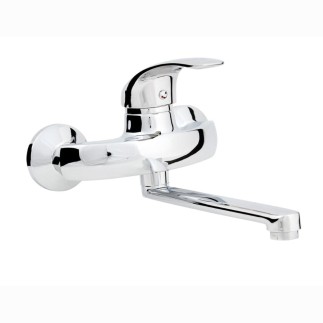 Hydroland Vena bateria umywalka ścienna chrom