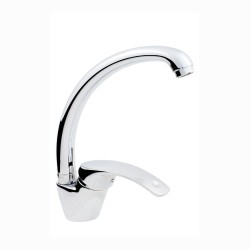 Hydroland Vena bateria zlewozmywakowa skośna chrom.