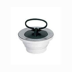 McAlpine spust zlewozmywakowy stal nierdzewna z korkiem gumowym.