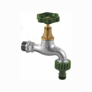 Valvex zawór czerpalny 1/2" żeliwny z złączką