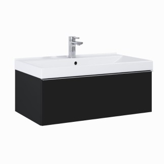 Elita Look szafka czarna mat 80 cm
