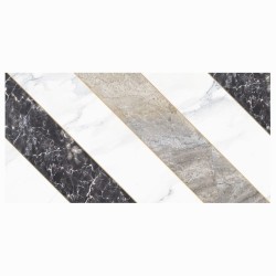 Domino Ferro stripes inserto B płytka ścienna 29,8x59,8 cm.