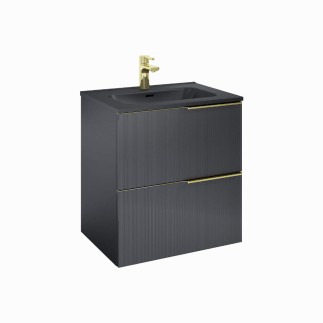 Elita Soho szafka podumywalkowa 60 cm czarny mat