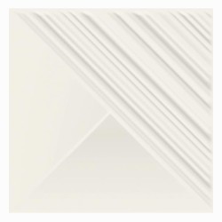 Paradyż Ray bianco struktura mat płytka ścienna 19,8x19,8 cm.