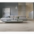 Stargres Suomi white płytka gresowa 20x120 cm mat - aranżacja.