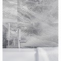 Bianca Alpi grey onda  płytka ścienna 30x90 cm - aranżacja.