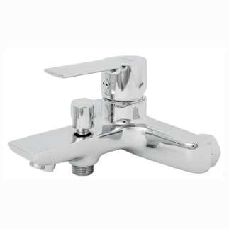 Perfexim Wega bateria wannowa ścienna chrom