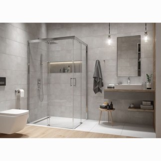 Sanplast Freezone kabina natryskowa prostokątna szkło przezroczyste 90x100 cm lewa