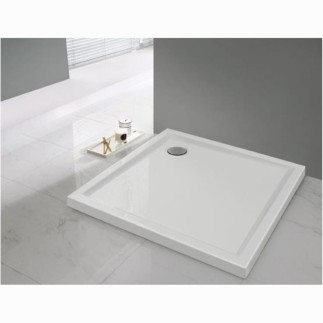 Sanplast Prestige brodzik kwadratowy zintegrowany 100x100x3 cm