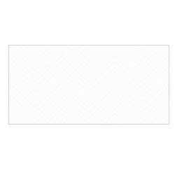 Ceramika Color Perla ivory chevron płytka ścienna 30x60cm