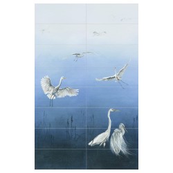 Tubądzin HERON dekor ścienny 16-elementowy 239,8x149,8cm
