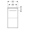 Koło Nova Pro Premium  szafka wisząca 33cm