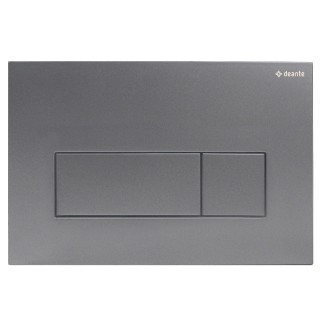 Deante przycisk spłukujący slim  prostokątny titanium