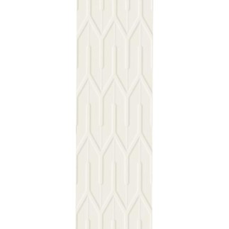 Paradyż Nightwish bianco struktura B płytka ścienna 25x75 cm