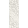 Paradyż Ray silver dekor płytka ścienna 25 x 75 cm.