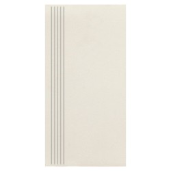Nowa Gala Monotec MT01 biały płytka gresowa stopnica 59,7x29,7x0,85cm