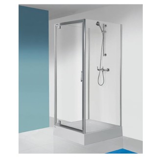 Sanplast ścianka prysznicowa SSO/TX5B75 szkło transparentne profil srebrny