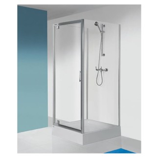 Sanplast Ścianka kabiny prysznicowej SSO/TX5B 70 szkło transparentne profil srebrny matowy