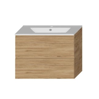 Widax Pera szafka podwieszana dąb silver jack 80cm