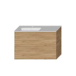 Widax Pera szafka podwieszana dąb silver jack 90cm