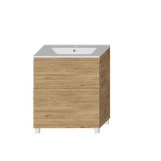 Widax Pera szafka podwieszana dąb silver jack 70cm