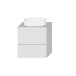 Widax Pera szafka podwieszana z blatem biała 60cm