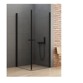 New Trendy New Soleo black kabina 90x90x195