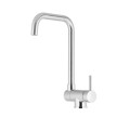 Kfa Theta bateria zlewozmywakowa stojjąca składana/obrotowa wylewka inox.