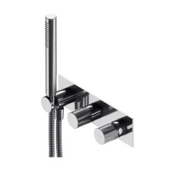 Omnires Contour bateria prysznicowo-wannowa podtynkowa chrom
