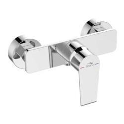 Laveo Largo bateria natryskowa ścienna chrom