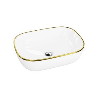 Lavita Costa Gold Line umywalka nablatowa 46x32,5
