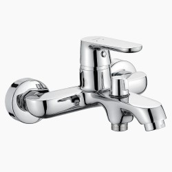 Kuchinox Dima bateria wannowa ścienna bez zestawu natryskowego chrom