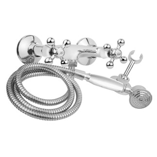 Kuchinox Stilo bateria natryskowa wraz zestawem chrom