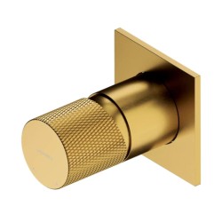 Omnires Contour bateria prysznicowa podtynkowa złoty szczotkowany