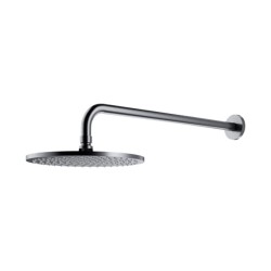 Omnires głowica natryskowa okrągła 25cm z ramieniem ściennym nikiel