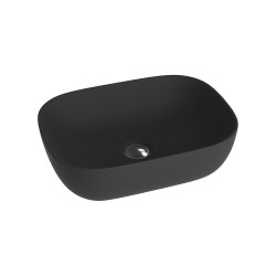 Lavita Costa Black umywalka nablatowa 46x32,5