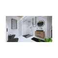 Lavita Pasana Black umywalka nablatowa 60,5x34