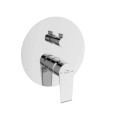 Laveo Largo bateria natryskowa podtynkowa chrom