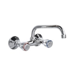 Valvex Class bateria umywalkowa ścienna chrom