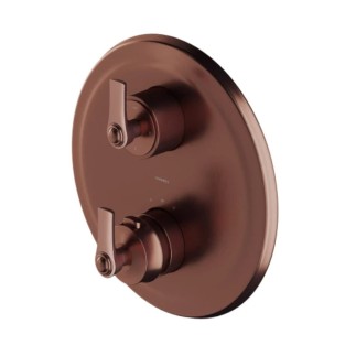 Omnires Armance termostatyczna bateria prysznicowo-wannowa 3-wyjściowa podtynkowa miedź antyczna