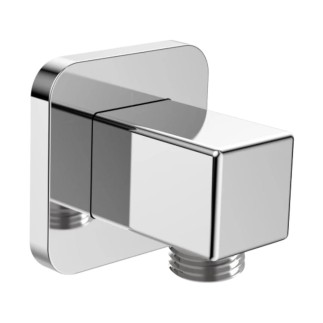 Omnires Omnires przyłącze kątowe kwadratowe 6cm chrom