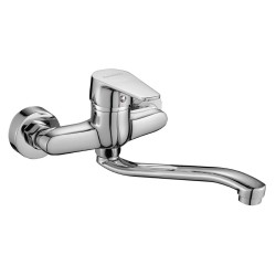 Kuchinox Luga bateria zlewozmywakowa ścienna chrom