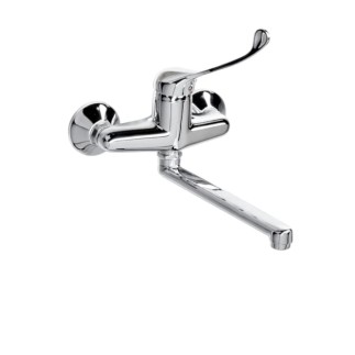 Valvex Medica bateria umywalkowa ścienna z długą wylewką