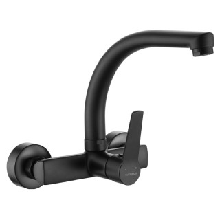 Kuchinox Vilava bateria zlewozmywakowa ścienna czarna