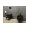 Lavita Lago Black bidet wiszący