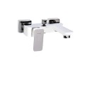 Valvex Loft White bateria wannowa bez natrysku biały-chrom